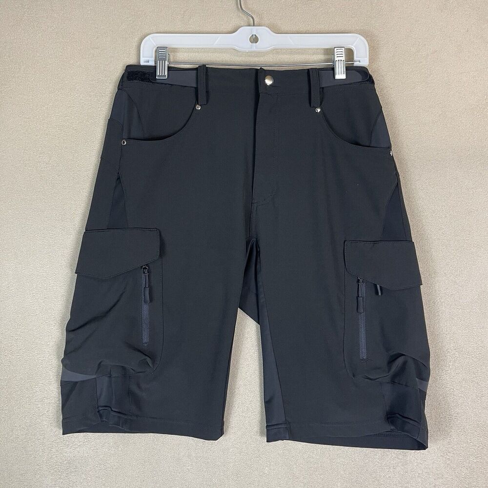 MTB Shorts Mens Medium Black Cycling Outdoor Hiking‎ Surf Board Adult